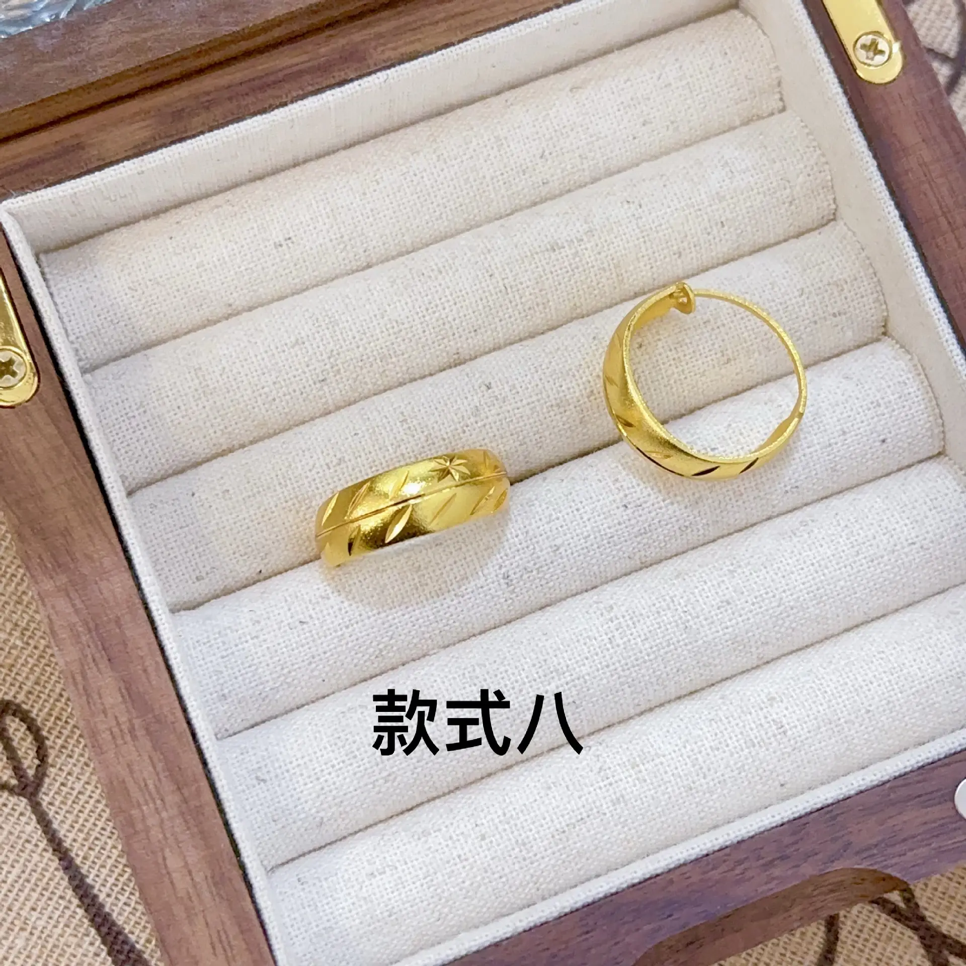 Vietnam Gold Star Earrings for Women