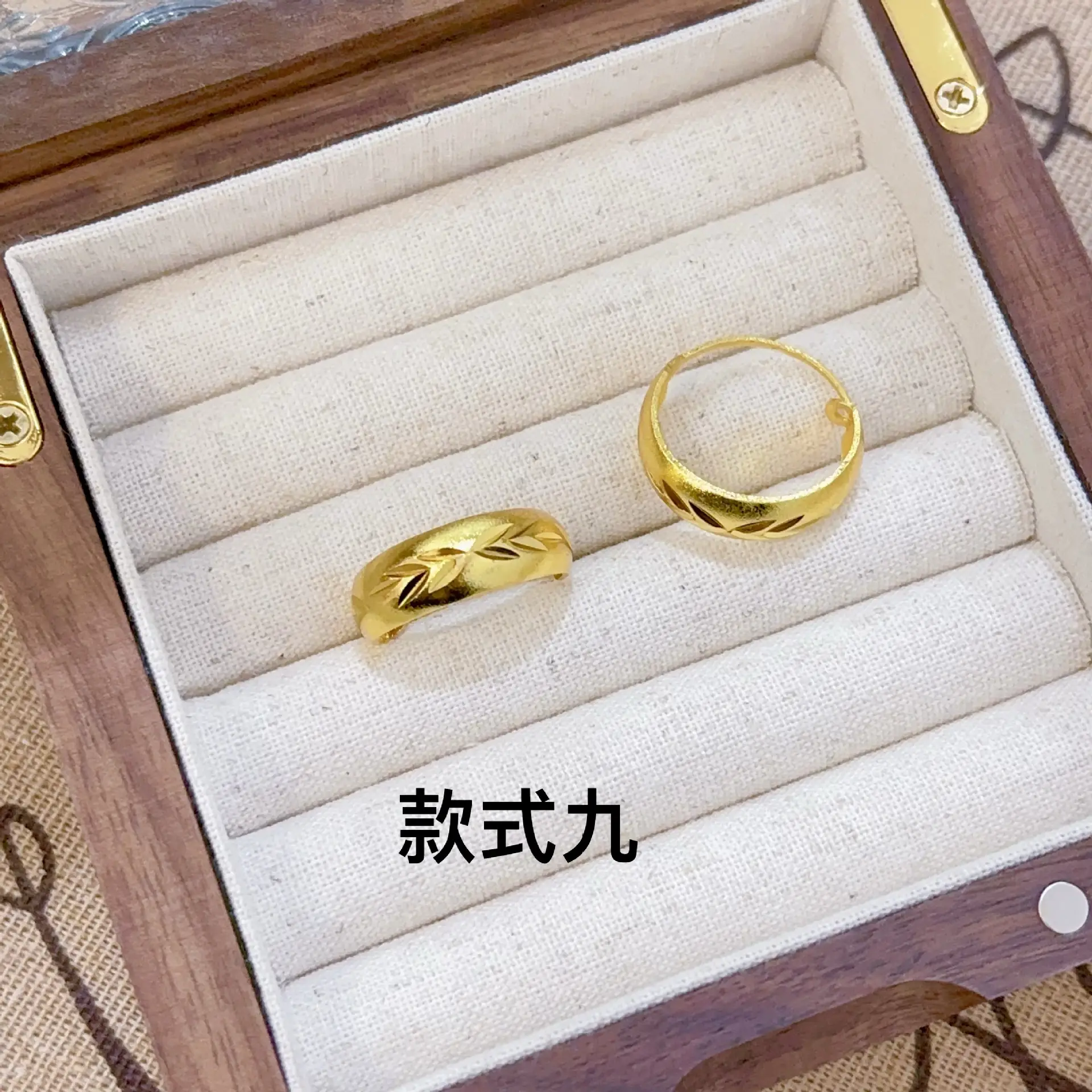 Vietnam Gold Star Earrings for Women