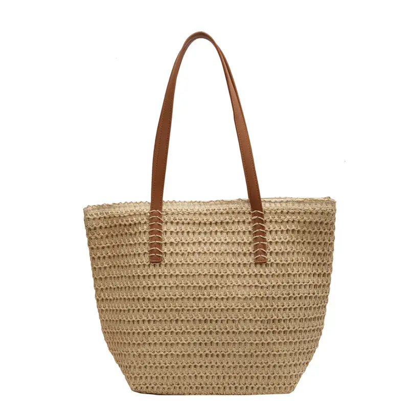 Women's Woven Straw Shoulder Bag Large Capacity 2023 - Image 7