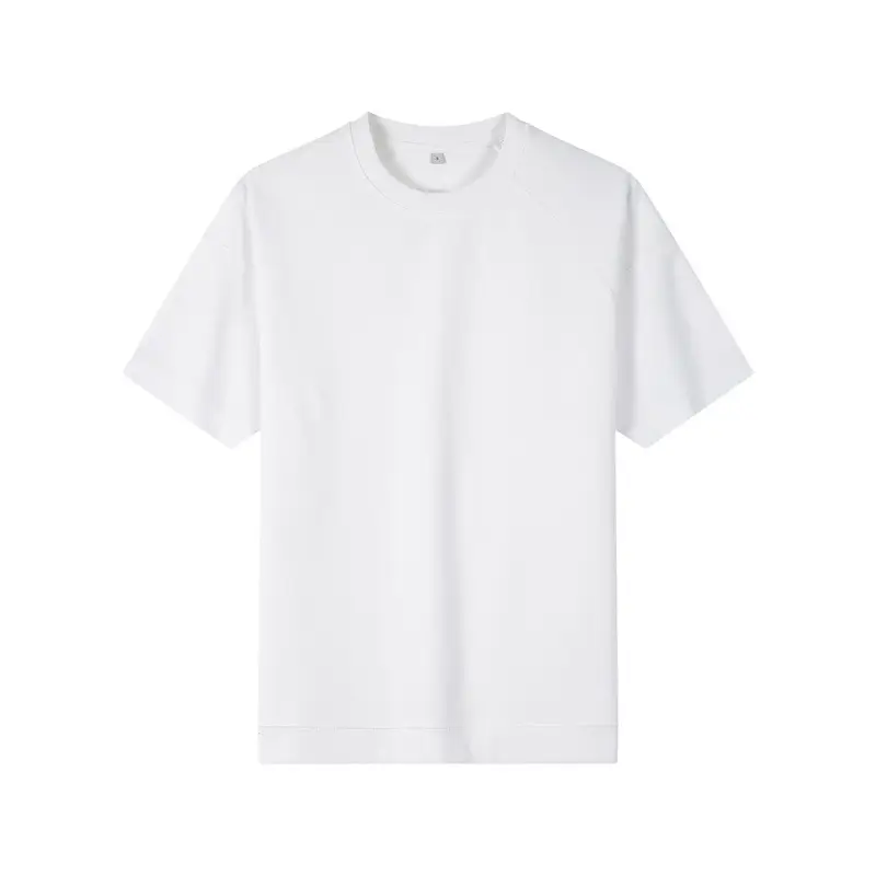 Dengjue Men T-Shirt 210g Cotton Twill Raglan Sleeve Drop Shoulder - Image 3