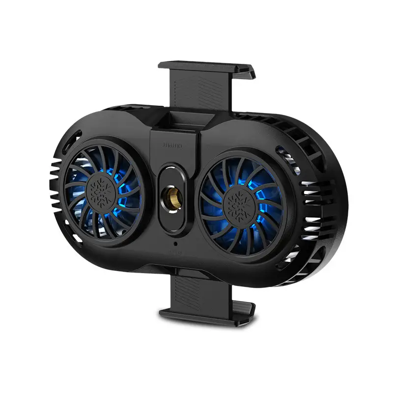 X2 Silent Mobile Phone Radiator Cooling Dual Fan Game Live Cooling Artifact Water Cooling - Image 5