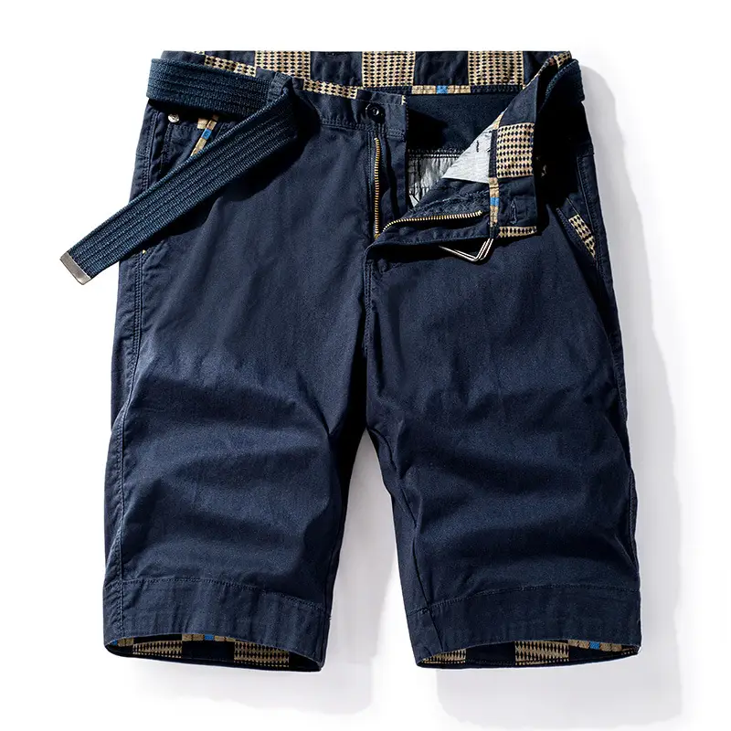 Red Cotton Shorts for Girls, Plain Design, Cross-border, 63651 - Image 10
