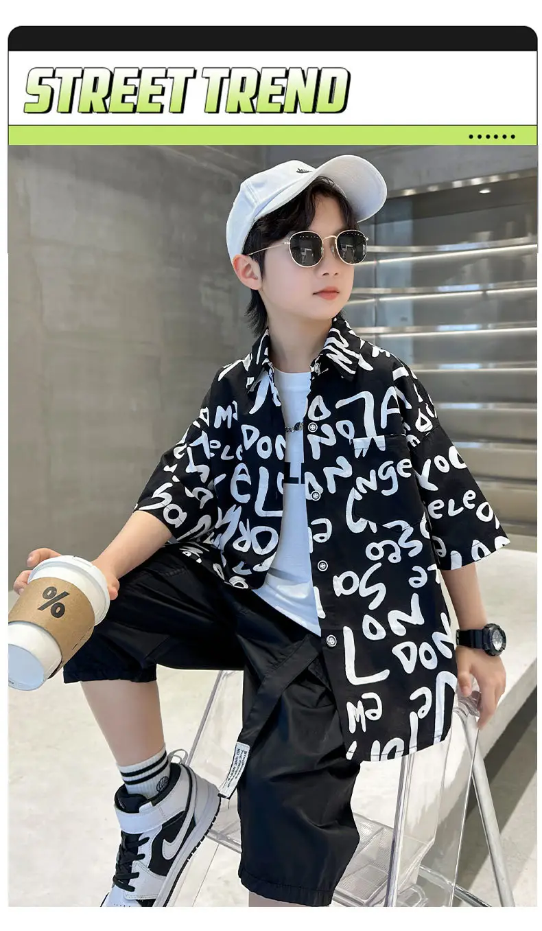 Boys Printed T-Shirt Summer Half Sleeve 2025 — feature 1