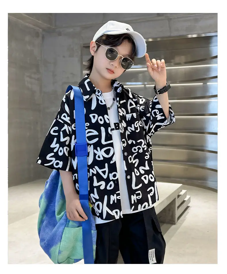 Boys Printed T-Shirt Summer Half Sleeve 2025 — feature 15