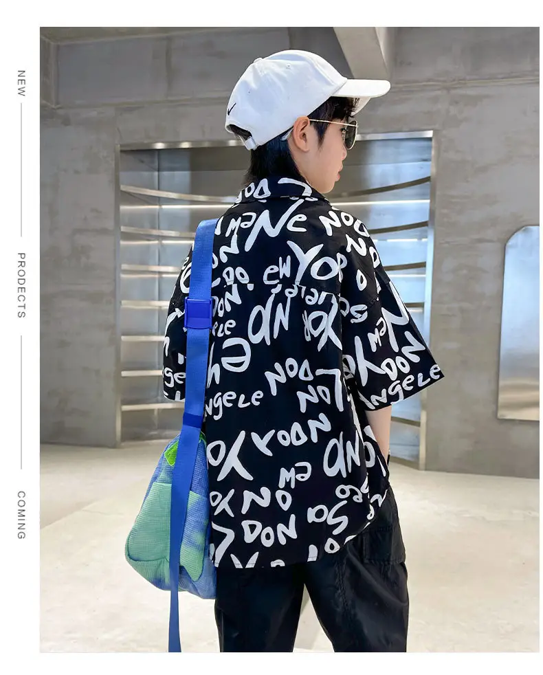 Boys Printed T-Shirt Summer Half Sleeve 2025 — feature 16