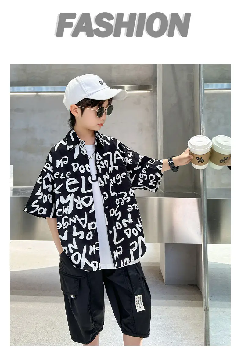 Boys Printed T-Shirt Summer Half Sleeve 2025 — feature 2