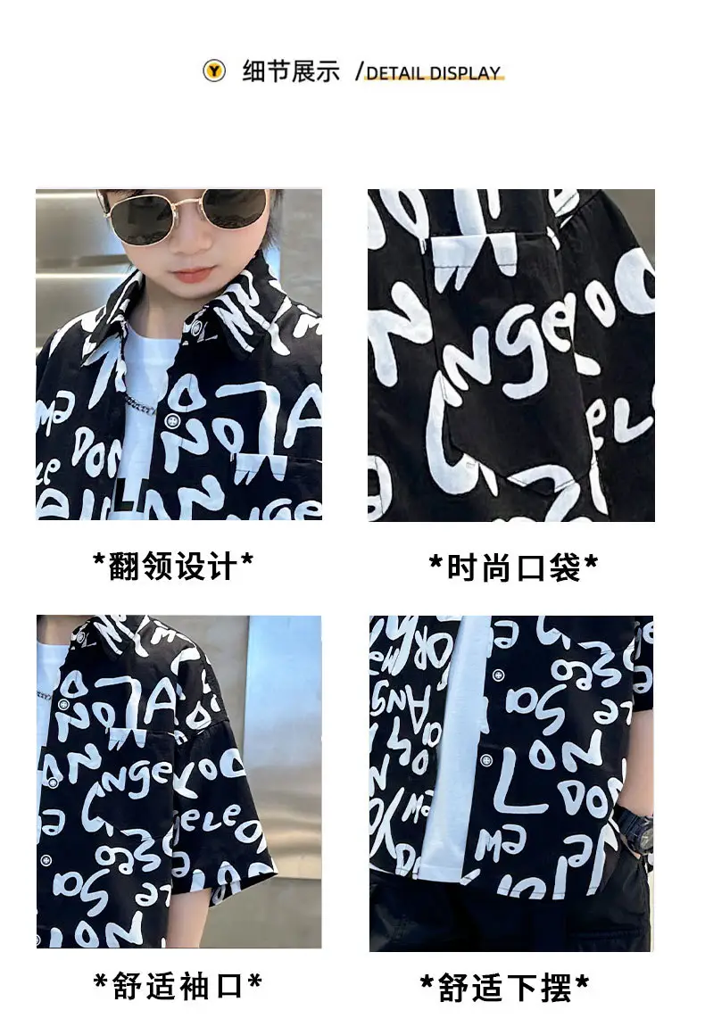 Boys Printed T-Shirt Summer Half Sleeve 2025 — feature 5