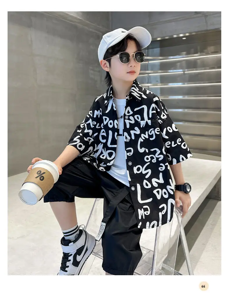 Boys Printed T-Shirt Summer Half Sleeve 2025 — feature 8