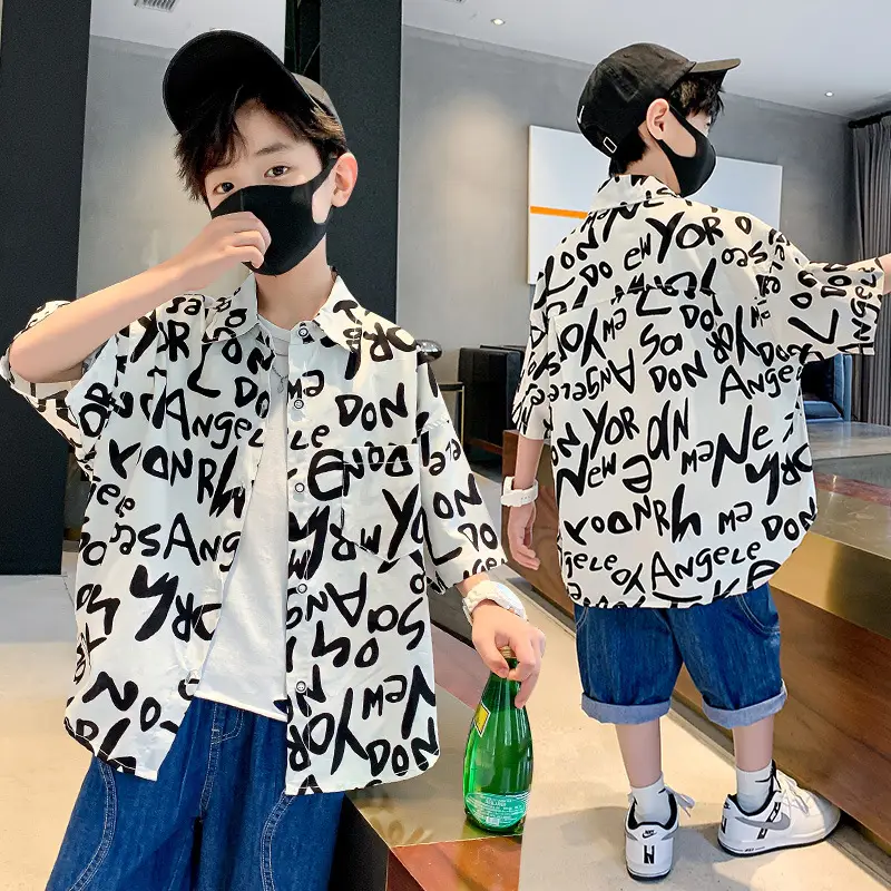Boys Printed T-Shirt Summer Half Sleeve 2025 - Image 2