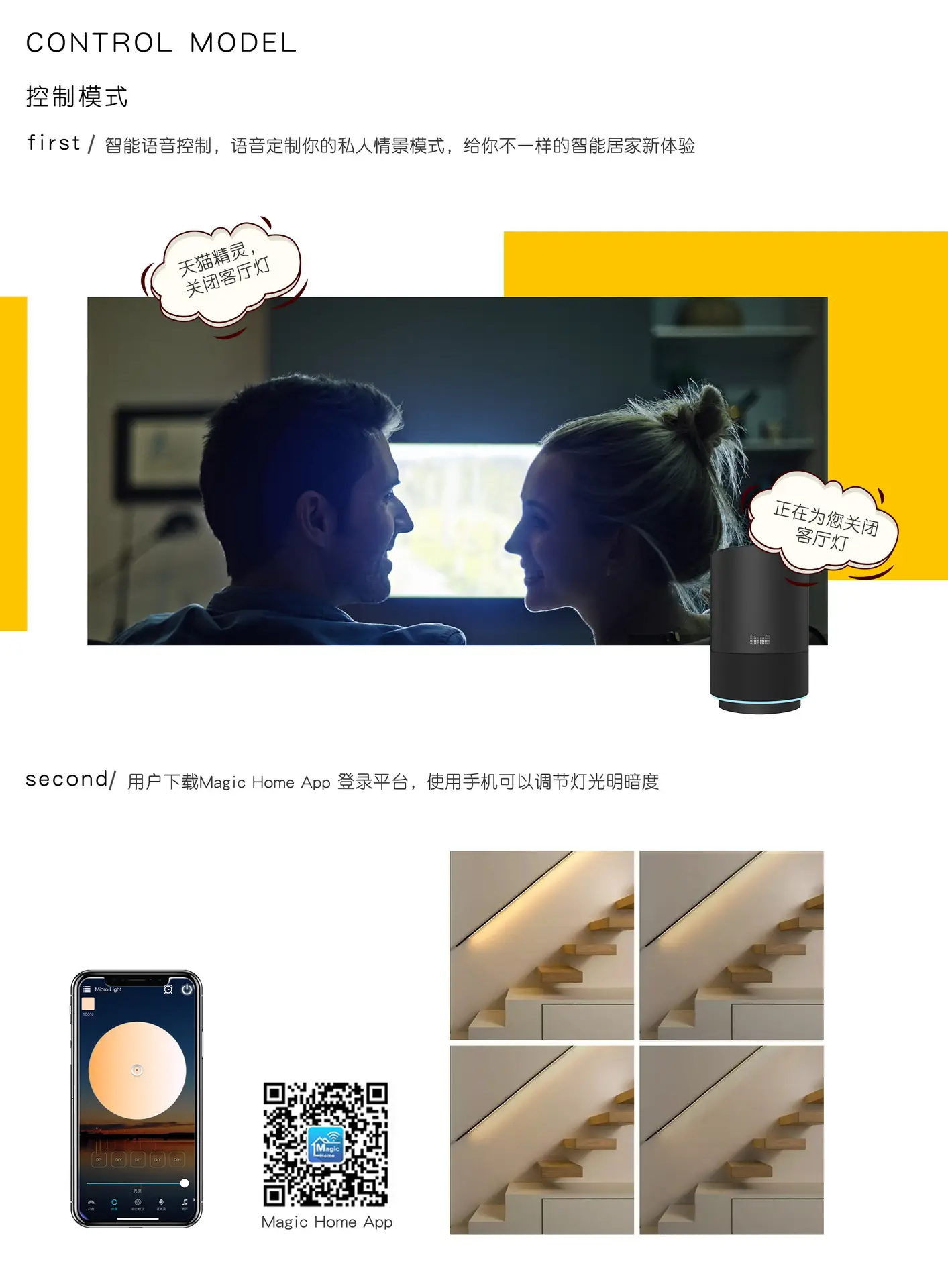 Low Voltage Led Smart Speaker Remote Control — feature 3