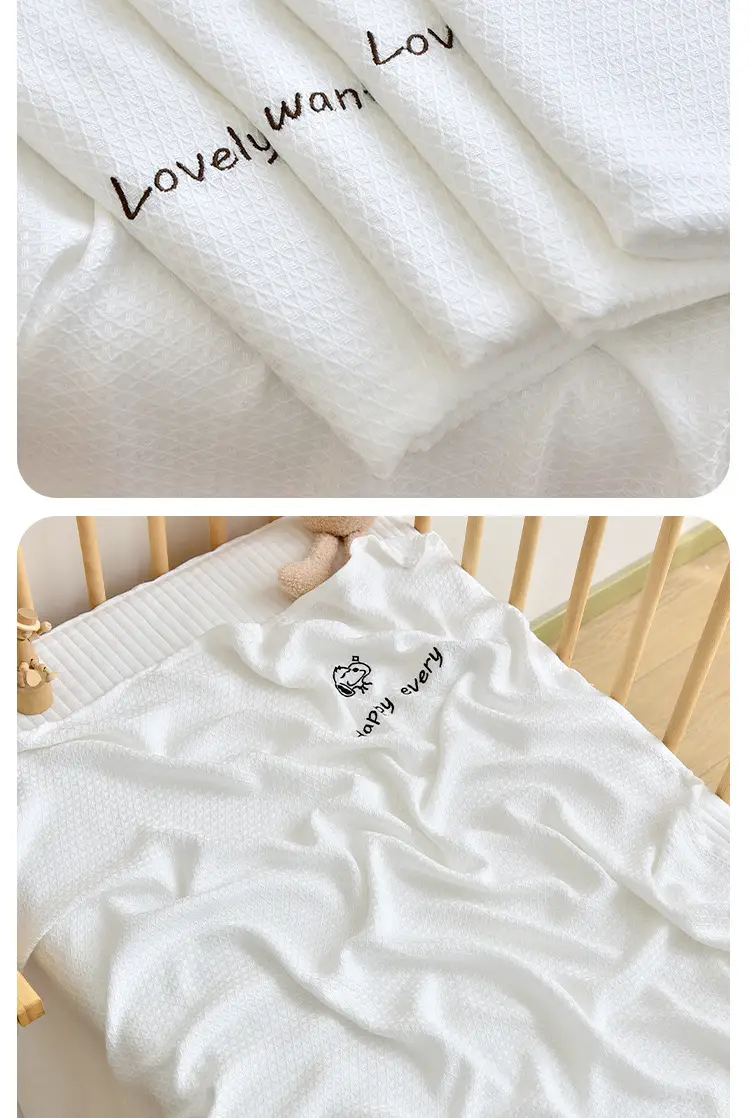 Newborn Ice Silk Blanket Baby Summer Cool Sense Thin Bamboo Fiber — feature 12