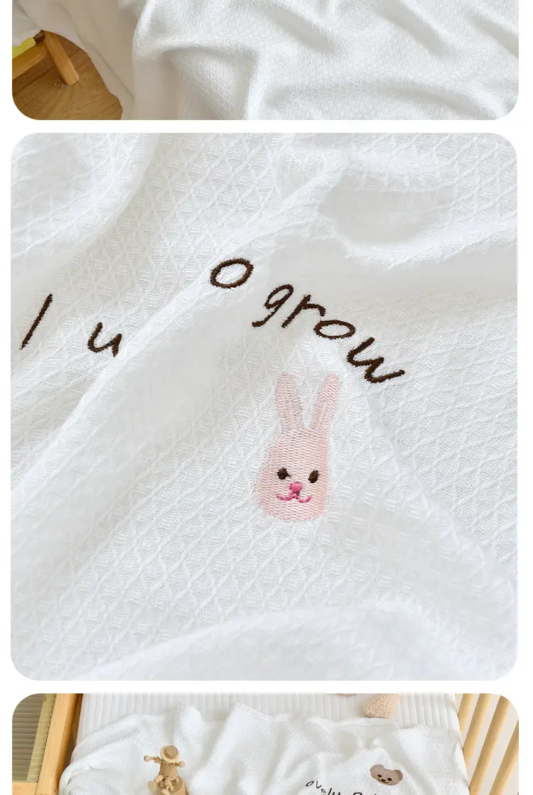 Newborn Ice Silk Blanket Baby Summer Cool Sense Thin Bamboo Fiber — feature 13