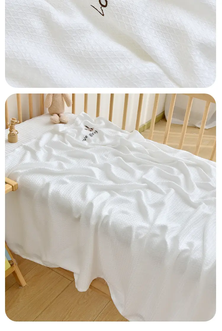 Newborn Ice Silk Blanket Baby Summer Cool Sense Thin Bamboo Fiber — feature 15
