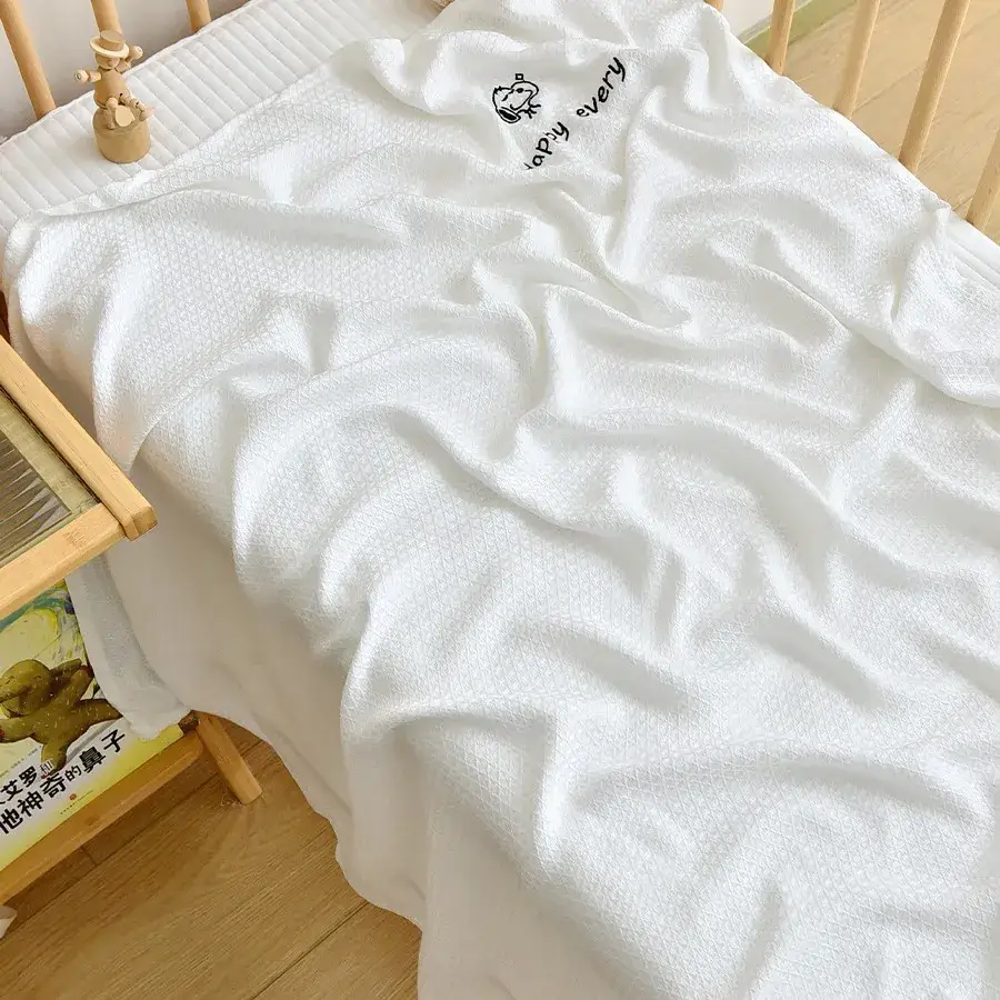 Newborn Ice Silk Blanket Baby Summer Cool Sense Thin Bamboo Fiber - Image 15
