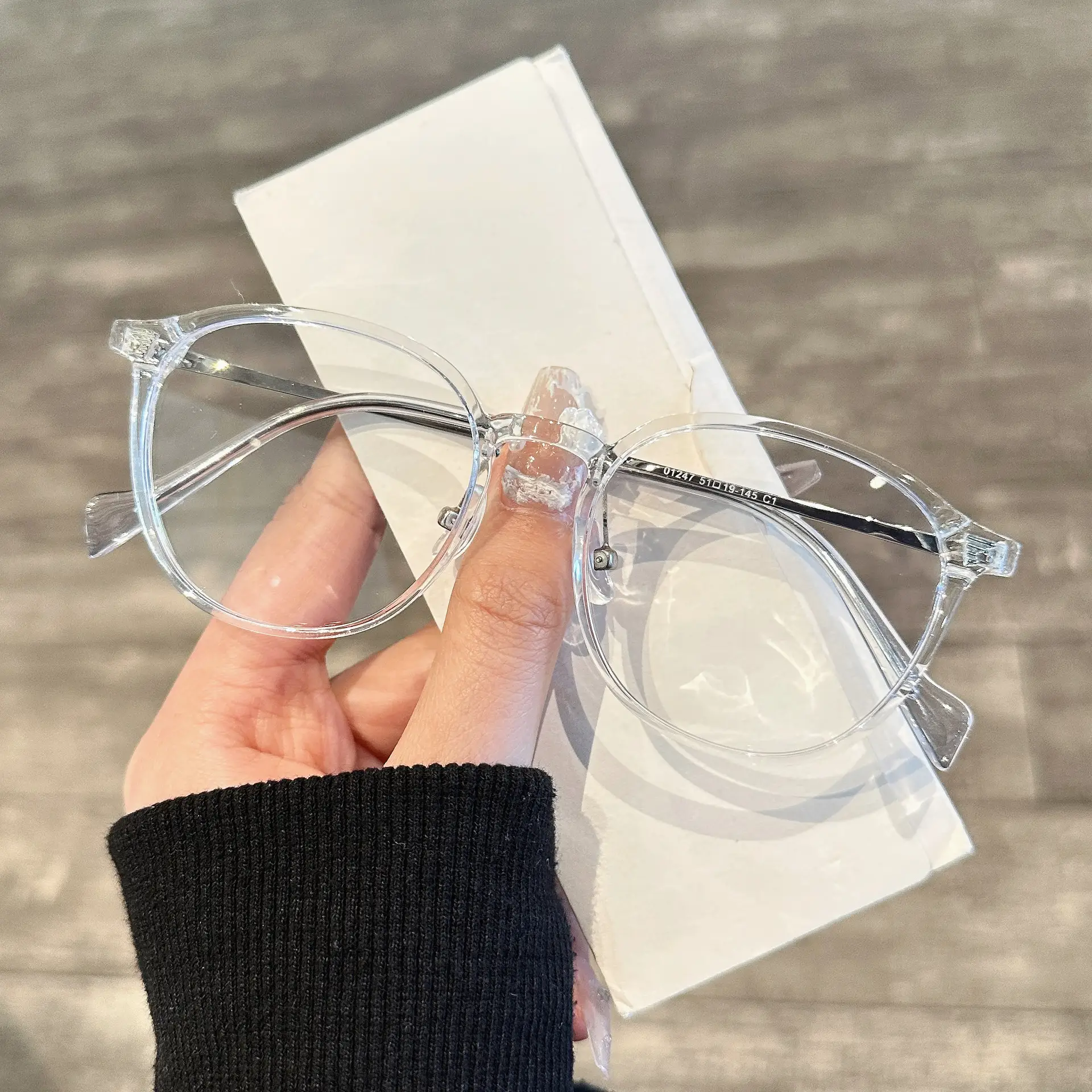 Cold Brown Round Frame Myopia Glasses Women Wholesale — feature 12