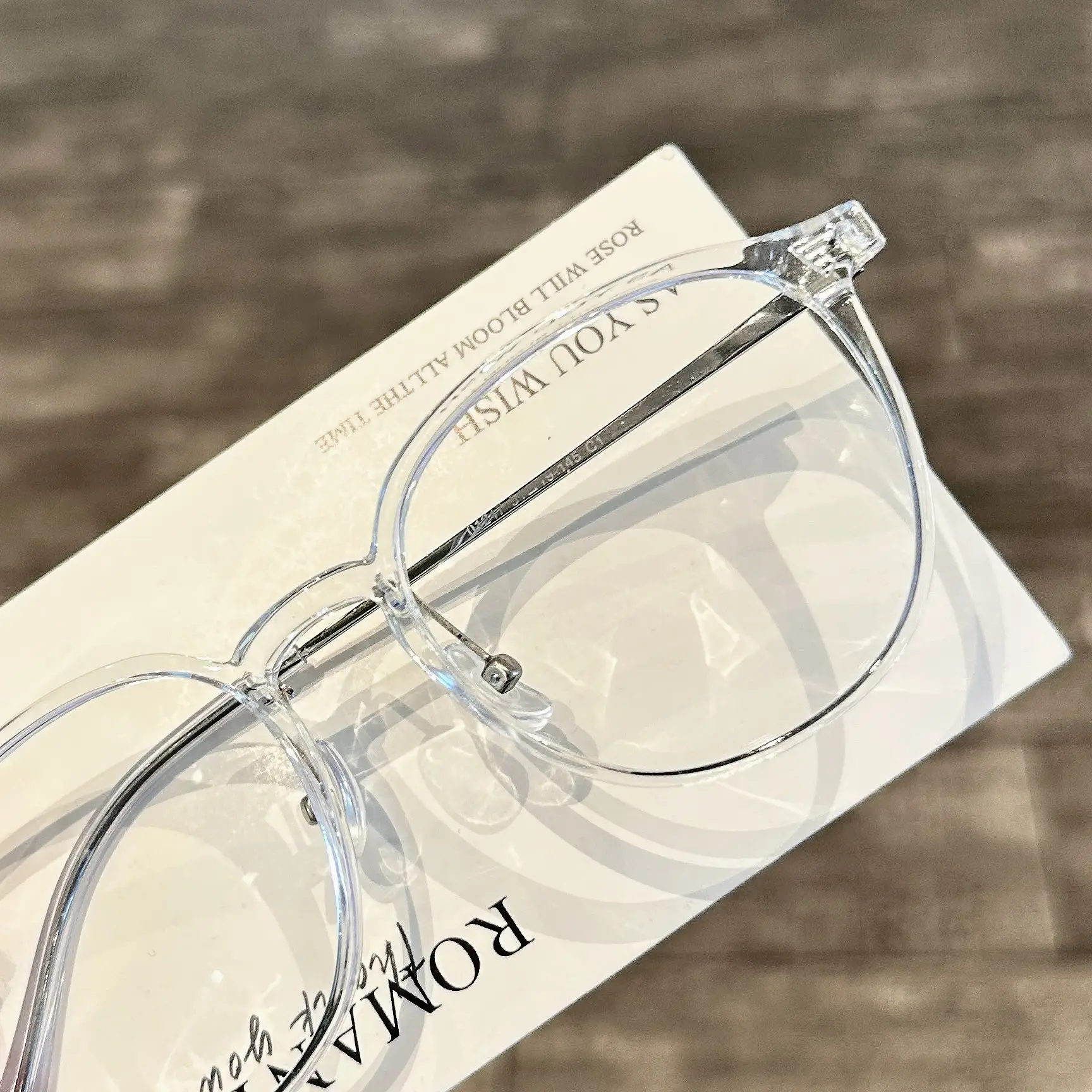 Cold Brown Round Frame Myopia Glasses Women Wholesale — feature 13
