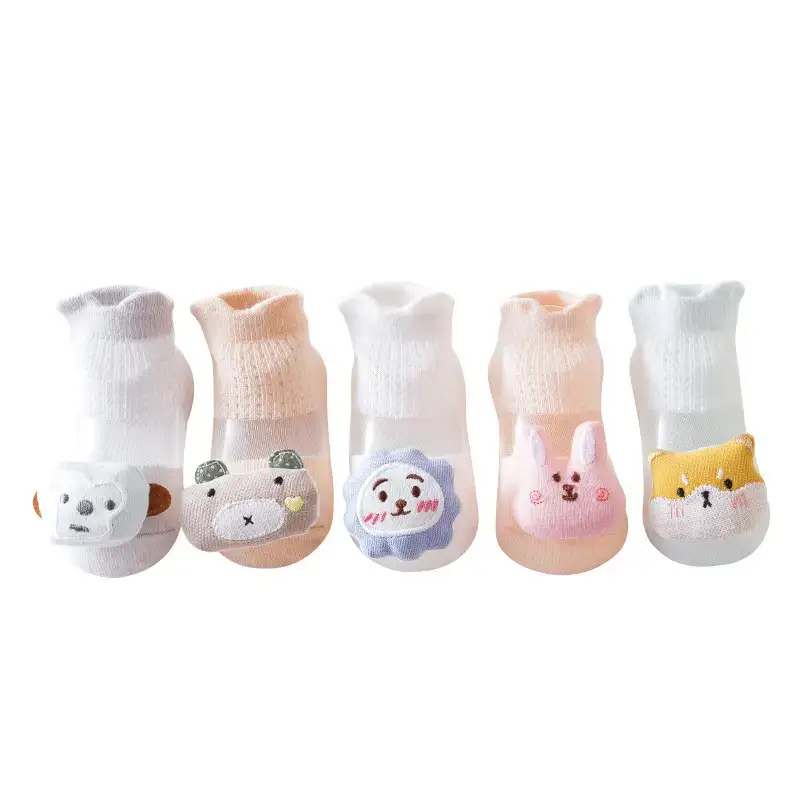 25 Summer Baby Socks Mesh Pink Bow - Image 10