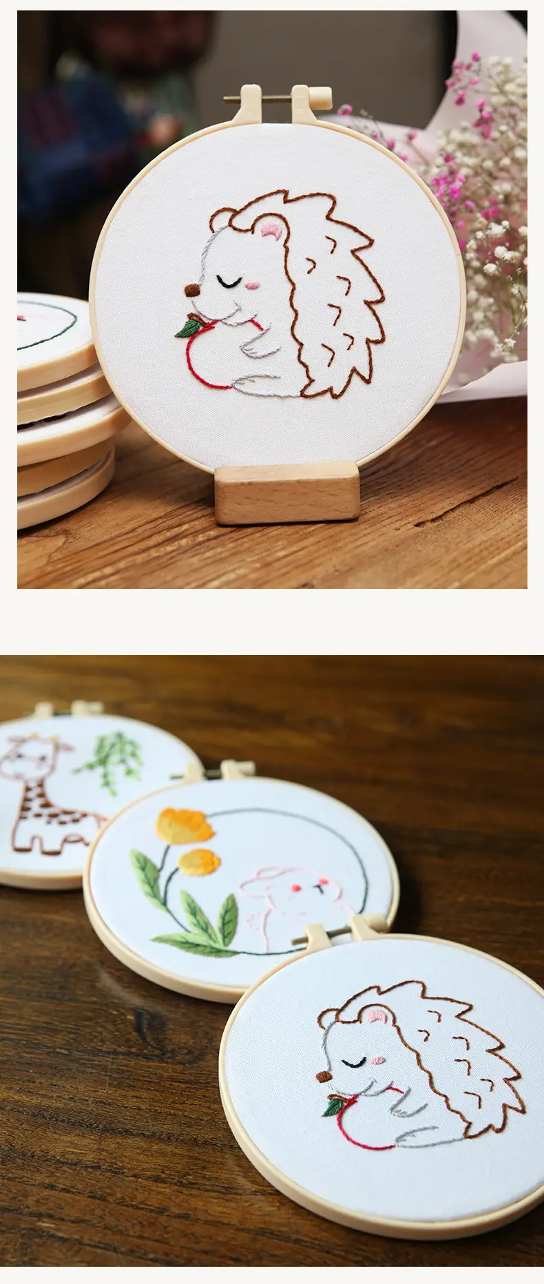 Cute Cartoon Dog Embroidery Hanging Picture for Kids — feature 10