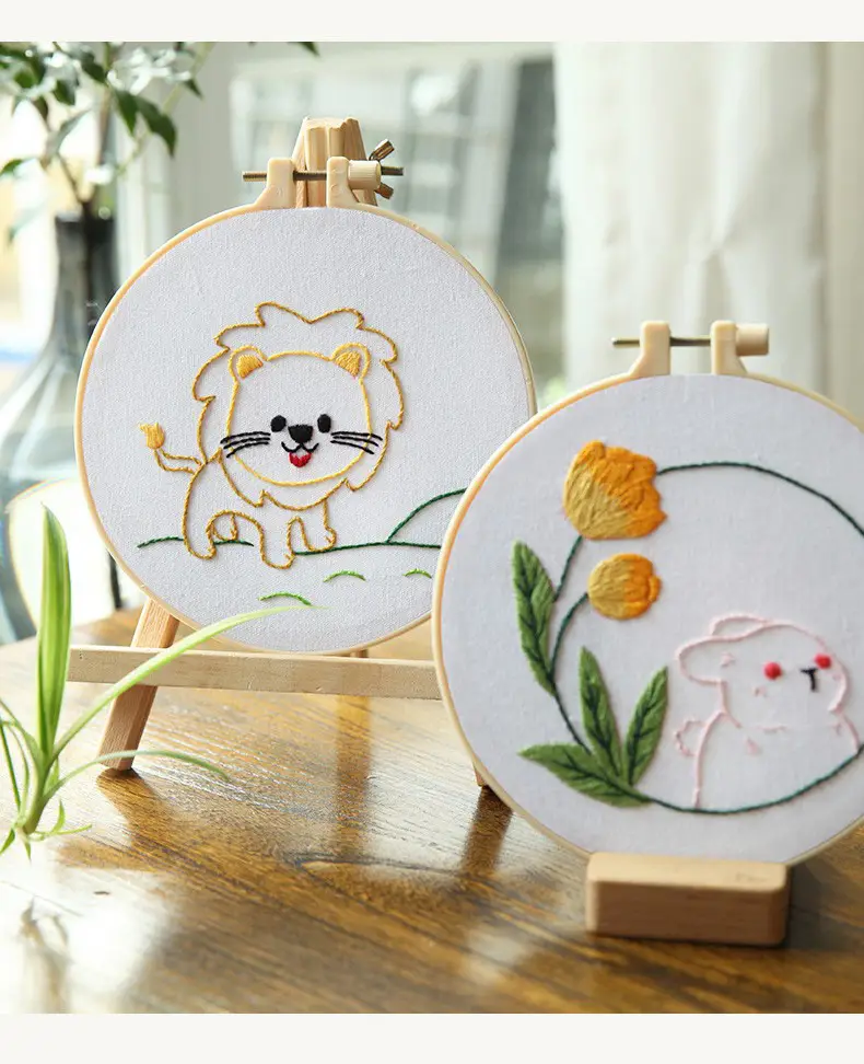 Cute Cartoon Dog Embroidery Hanging Picture for Kids — feature 8