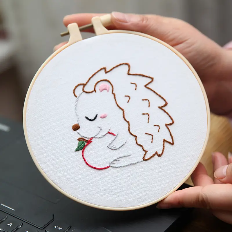 Cute Cartoon Dog Embroidery Hanging Picture for Kids - Image 15
