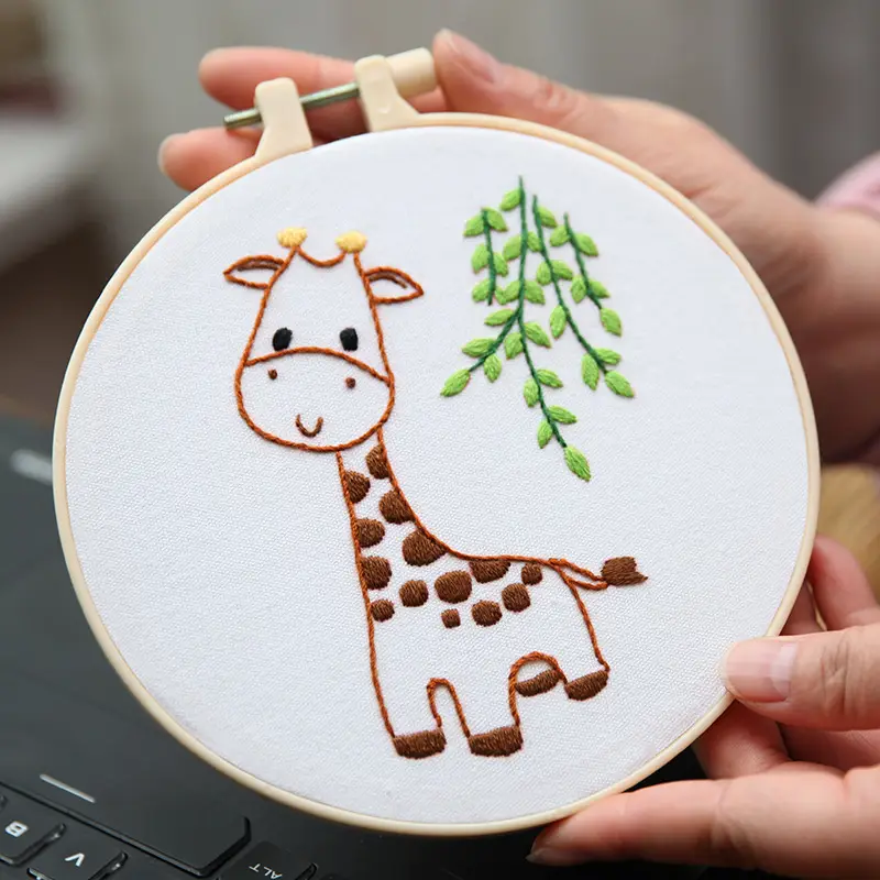 Cute Cartoon Dog Embroidery Hanging Picture for Kids - Image 16
