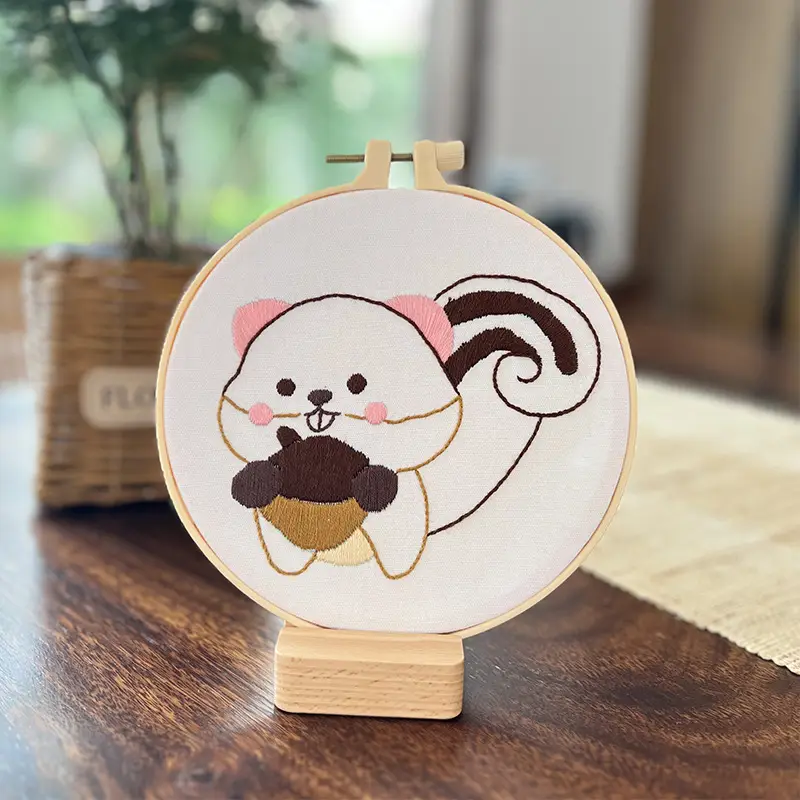 Cute Cartoon Dog Embroidery Hanging Picture for Kids - Image 20