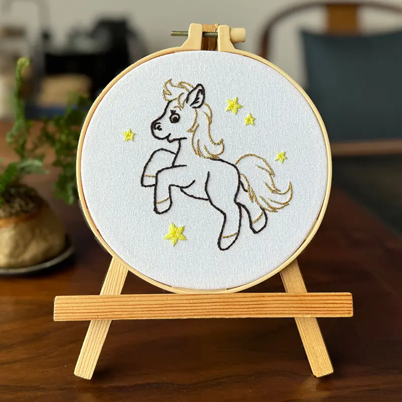 Cute Cartoon Dog Embroidery Hanging Picture for Kids - Image 7