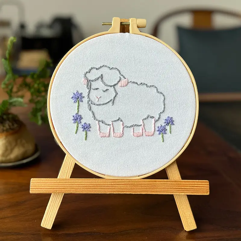 Cute Cartoon Dog Embroidery Hanging Picture for Kids - Image 8