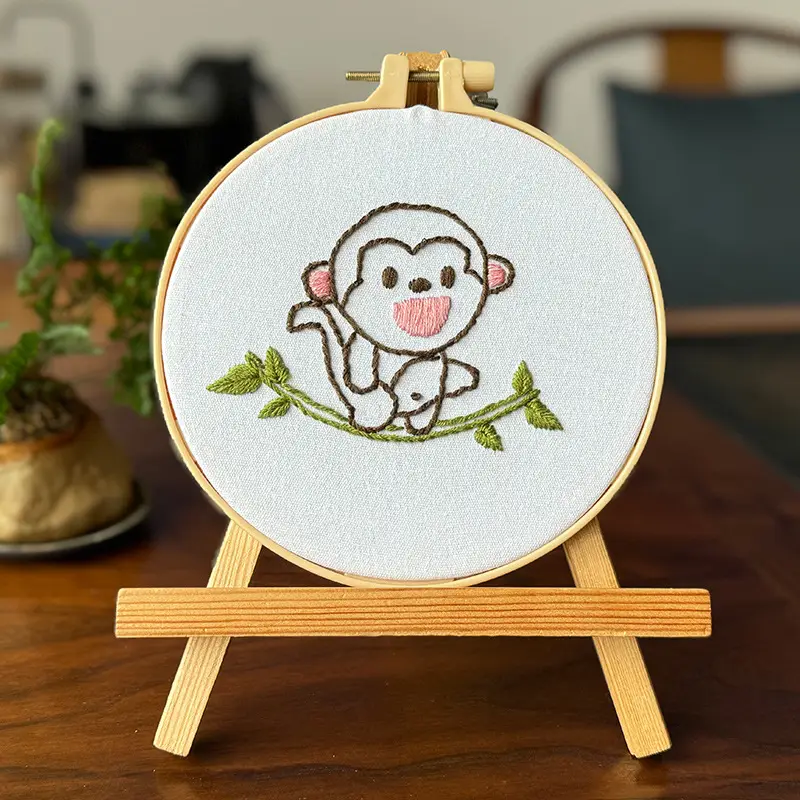 Cute Cartoon Dog Embroidery Hanging Picture for Kids - Image 9