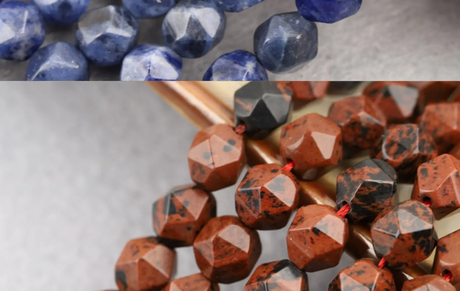Black Cut Diamond Beads for DIY Jewelry Accessories — feature 22