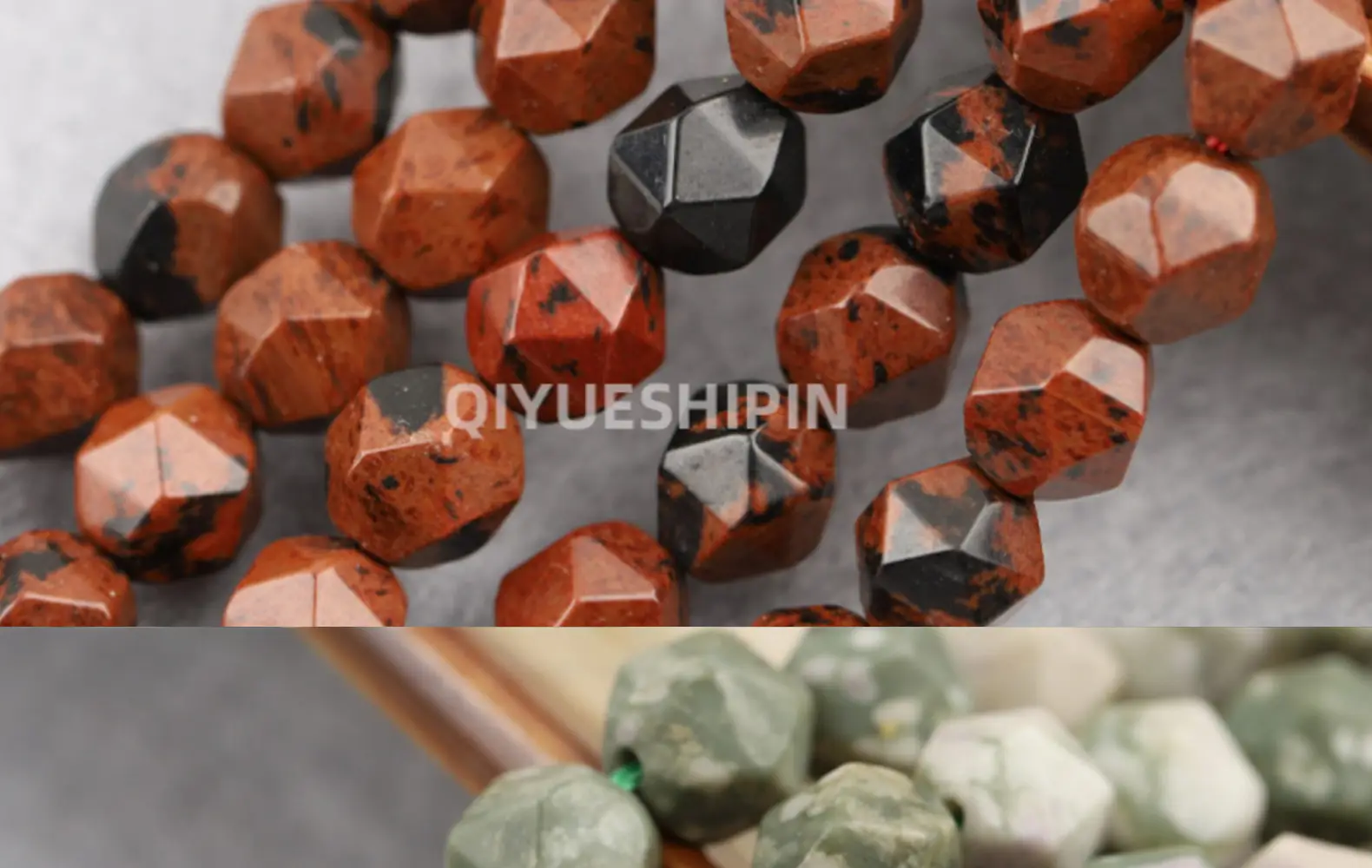 Black Cut Diamond Beads for DIY Jewelry Accessories — feature 23