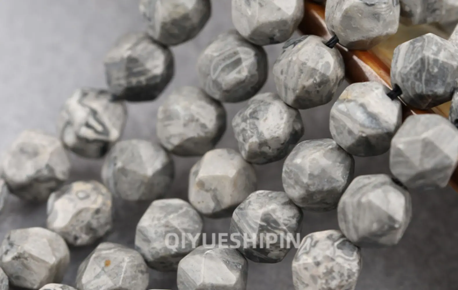 Black Cut Diamond Beads for DIY Jewelry Accessories — feature 37