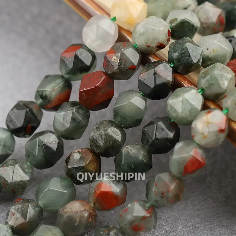 Black Cut Diamond Beads for DIY Jewelry Accessories