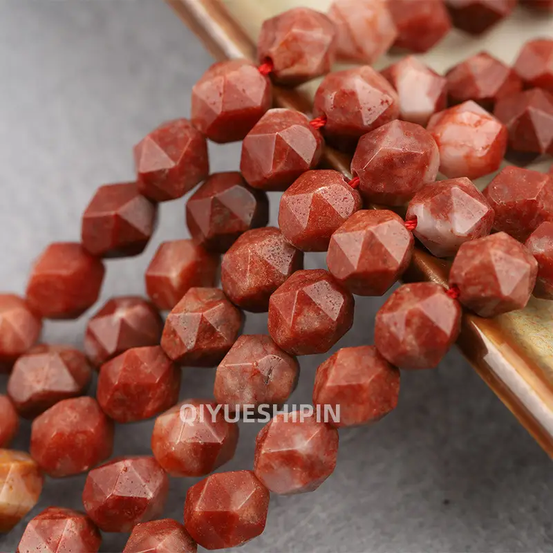Black Cut Diamond Beads for DIY Jewelry Accessories