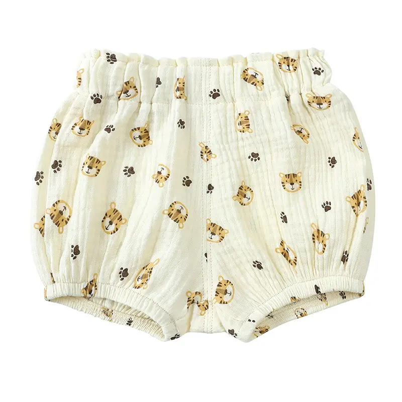 Baby Polka Dot Summer Shorts White Black Loose Fit - Image 7