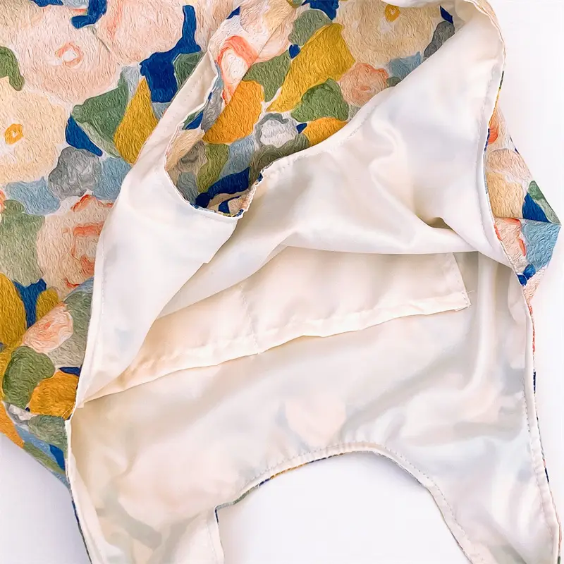 Vintage Floral Canvas Shoulder Bag for Students — feature 17