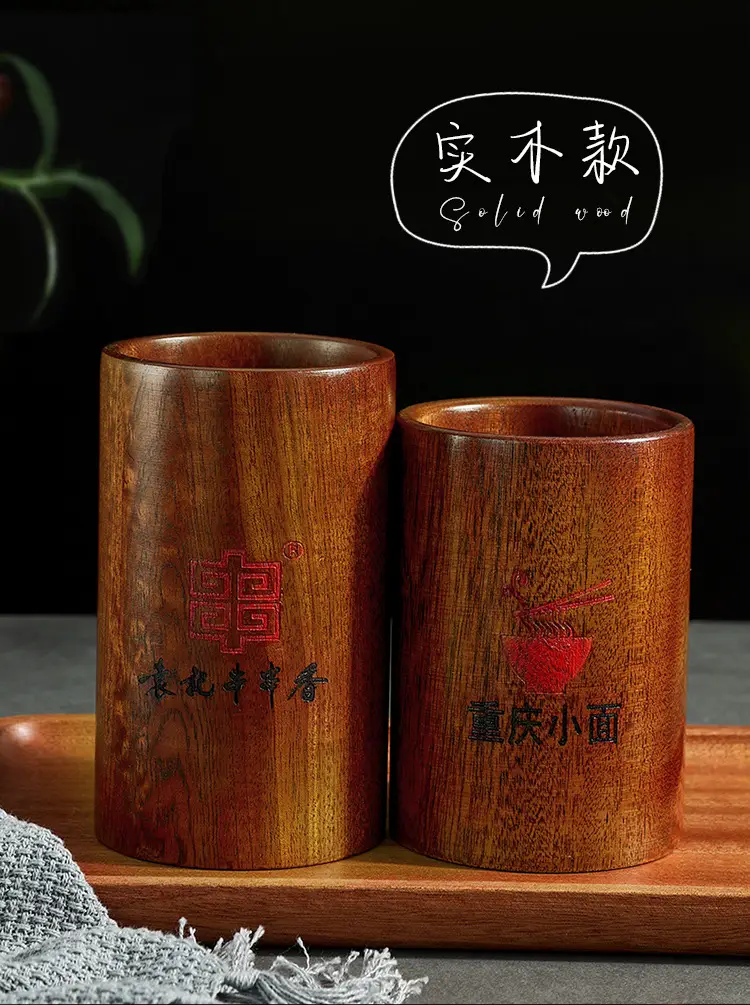 Bamboo Chopstick Barrel 8x5.8cm for Home & Bar — feature 14