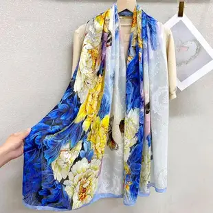 Long Narrow Silk Scarf for Women with Zipper Closure — feature 3