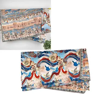 Long Narrow Silk Scarf for Women with Zipper Closure — feature 5