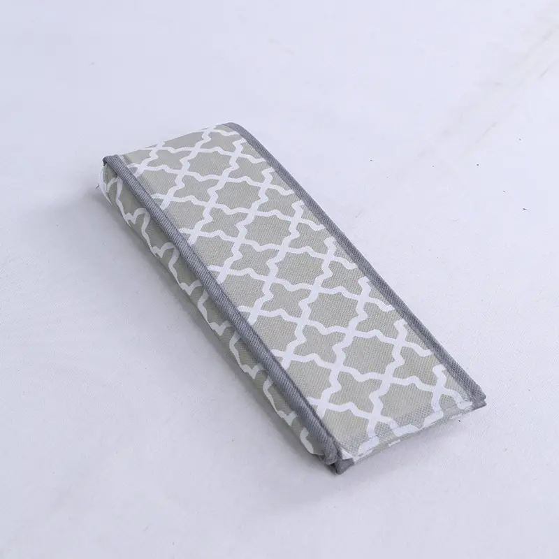 24-Grid Printed Storage Box with Bottom Zipper - Image 5