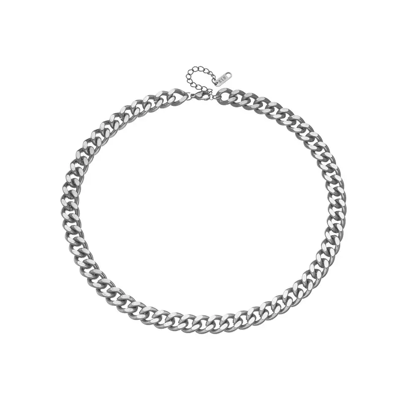 Gold Plated Chain Necklace & Bracelet Set for Men - Image 3