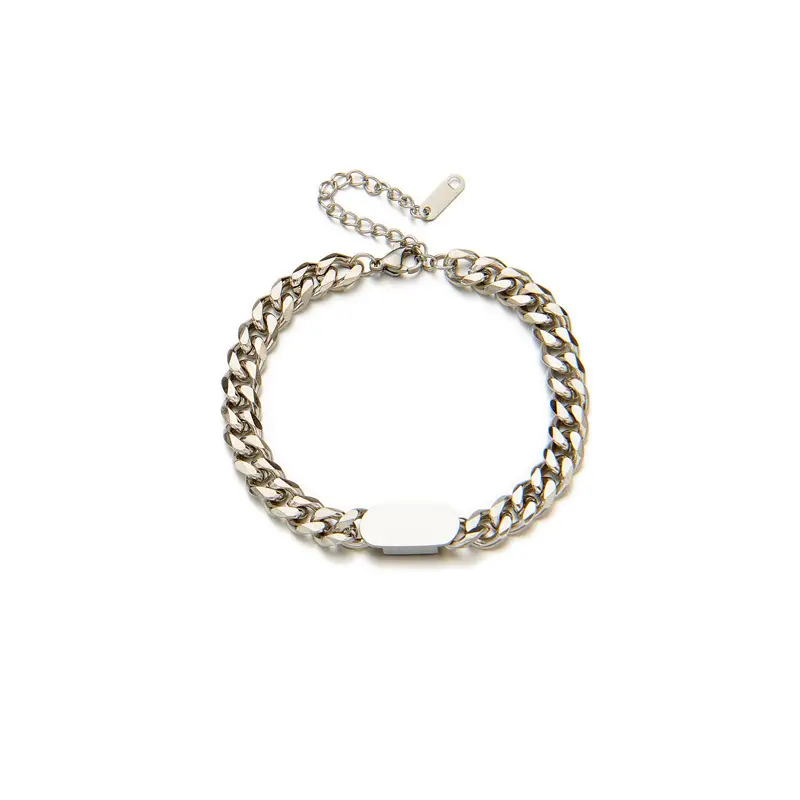 Gold Plated Chain Necklace & Bracelet Set for Men - Image 8