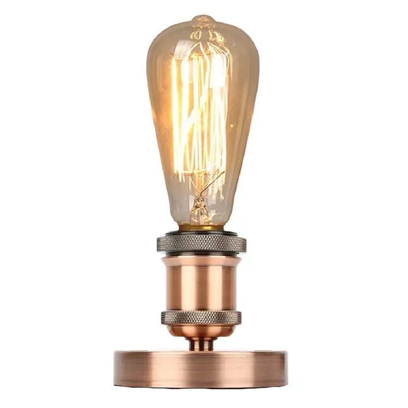 E27 Screw Lamp Base 15.5cm Black — feature 3