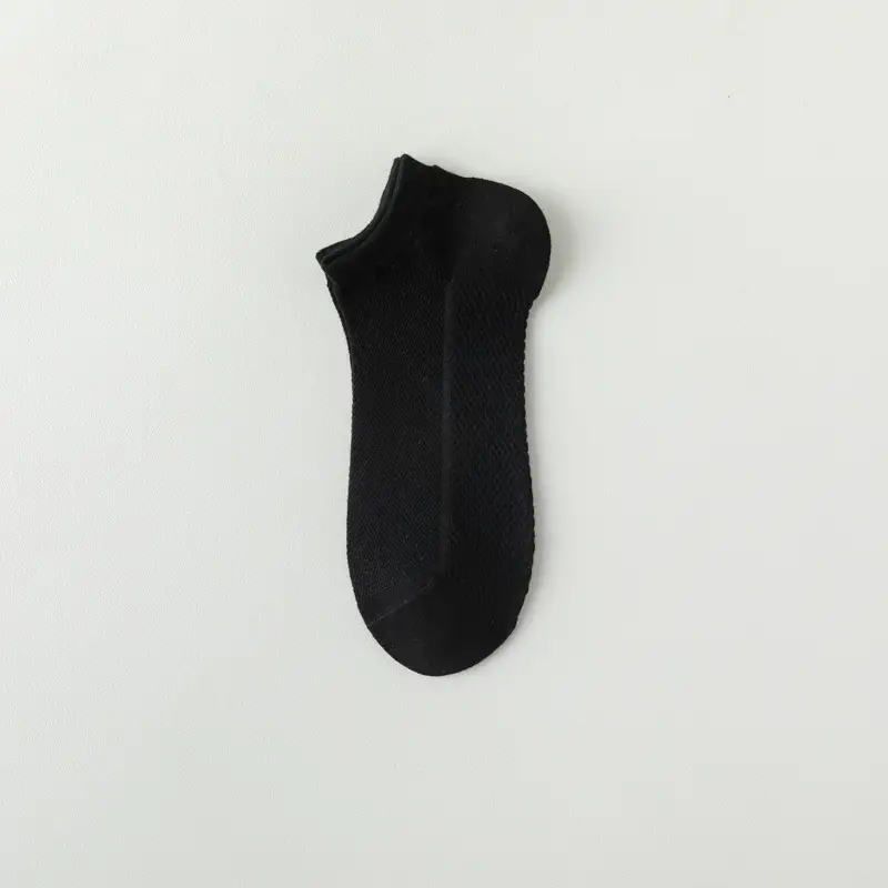 Mesh Socks Women's Socks Summer Thin Cotton Socks Short Tube Deodorant Breathable Sweat-Absorbent Shallow Mouth Comfortable Women's Socks Wholesale