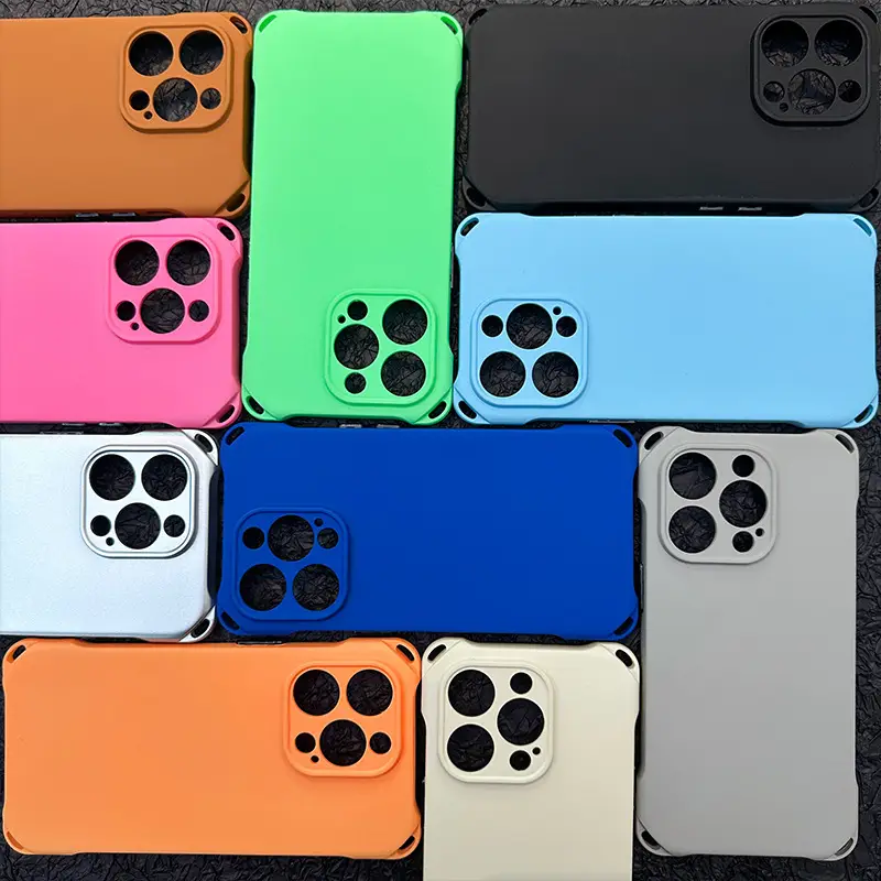 Iphone17 Four-Corner Cutout Phone Case Black - Image 12