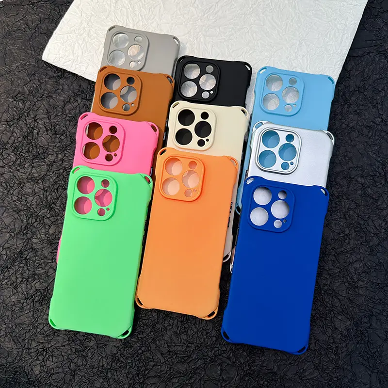 Iphone17 Four-Corner Cutout Phone Case Black - Image 13