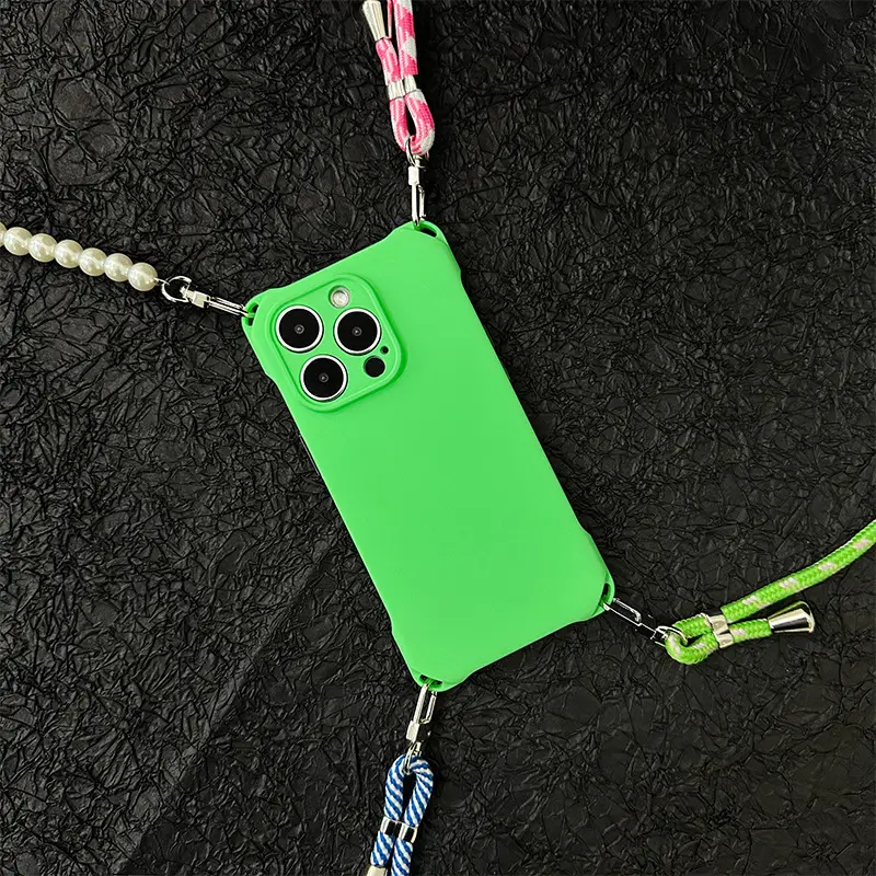 Iphone17 Four-Corner Cutout Phone Case Black - Image 15