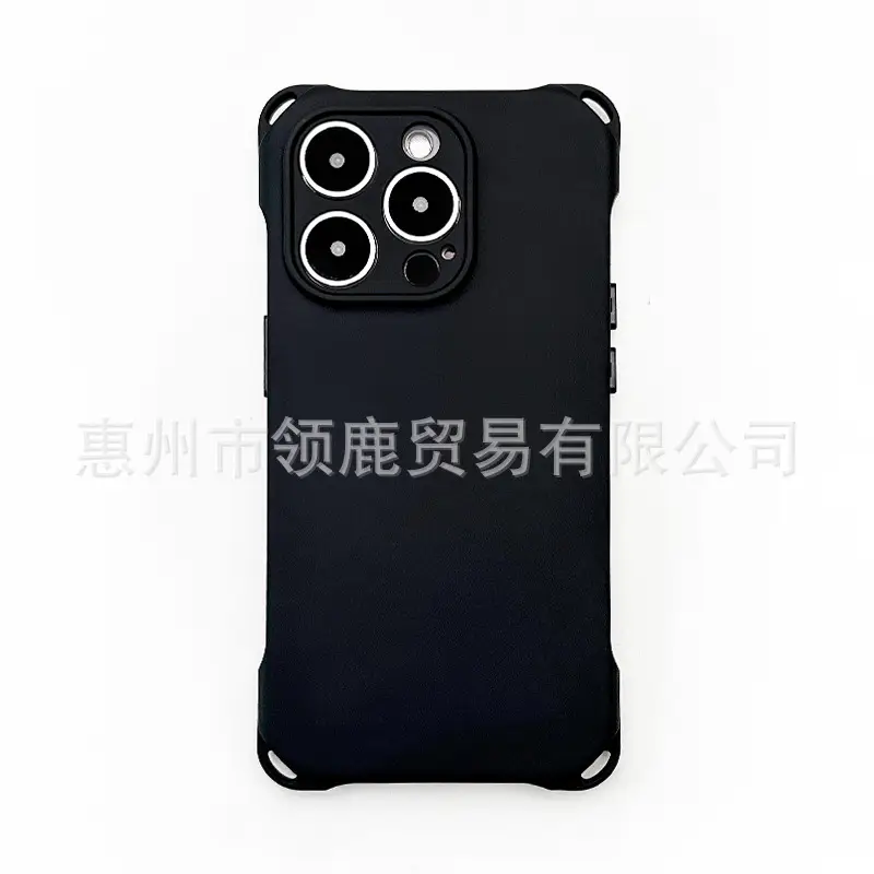 Iphone17 Four-Corner Cutout Phone Case Black — feature 17