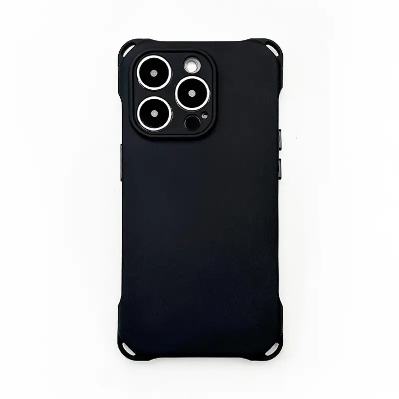 Iphone17 Four-Corner Cutout Phone Case Black - Image 7