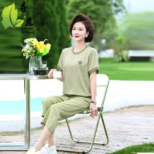 40yo Middle-aged Chiffon Lace-Up Shirt Beige — feature 17